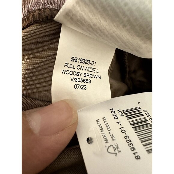 Gap Pull On Wide Leg Womans Velvet Joggers Size XL Y2K Slouchy Preppy Comfort - Picture 5 of 14